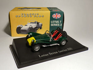 Lotus Seven modelcars - Lotus Drivers Guide